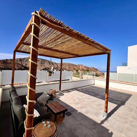 Dream Villa With Heated Pool, Rooftop & Ocean Views Mogán المظهر الخارجي الصورة
